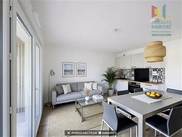 Appartement à louer - LIT-ET-MIXE, 2 pièces