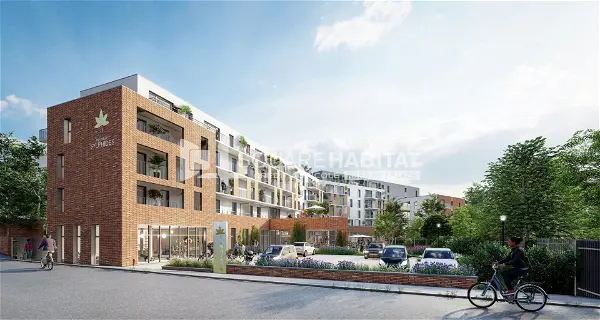 Location appartement 2 pièces - 43.03m² à Liévin (62800)