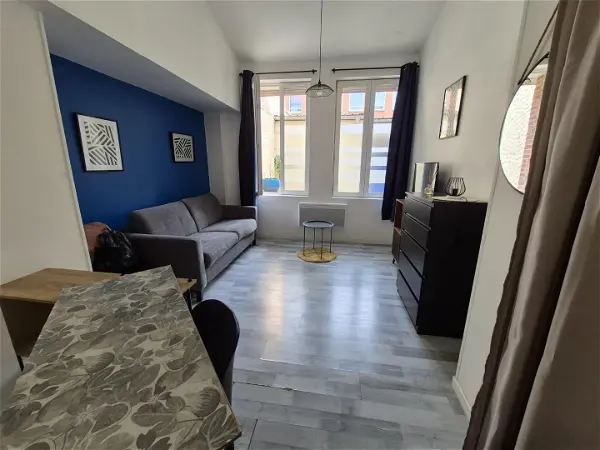 Location appartement 1 pièce - 28m² à Cambrai (59400)