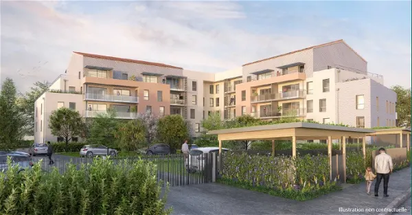 Location appartement 2 pièces - 40.97m² à Poitiers (86000)