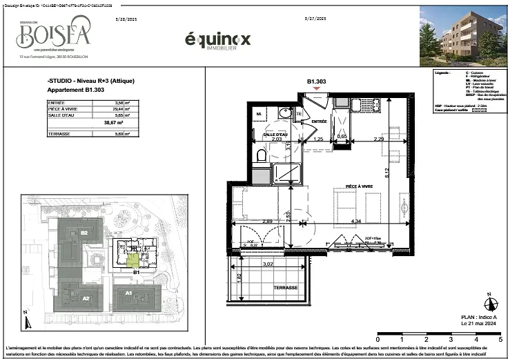 Appartement à Roussillon