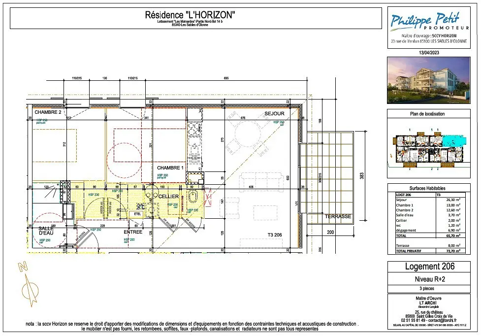 Appartement à Les Sables-d'Olonne
