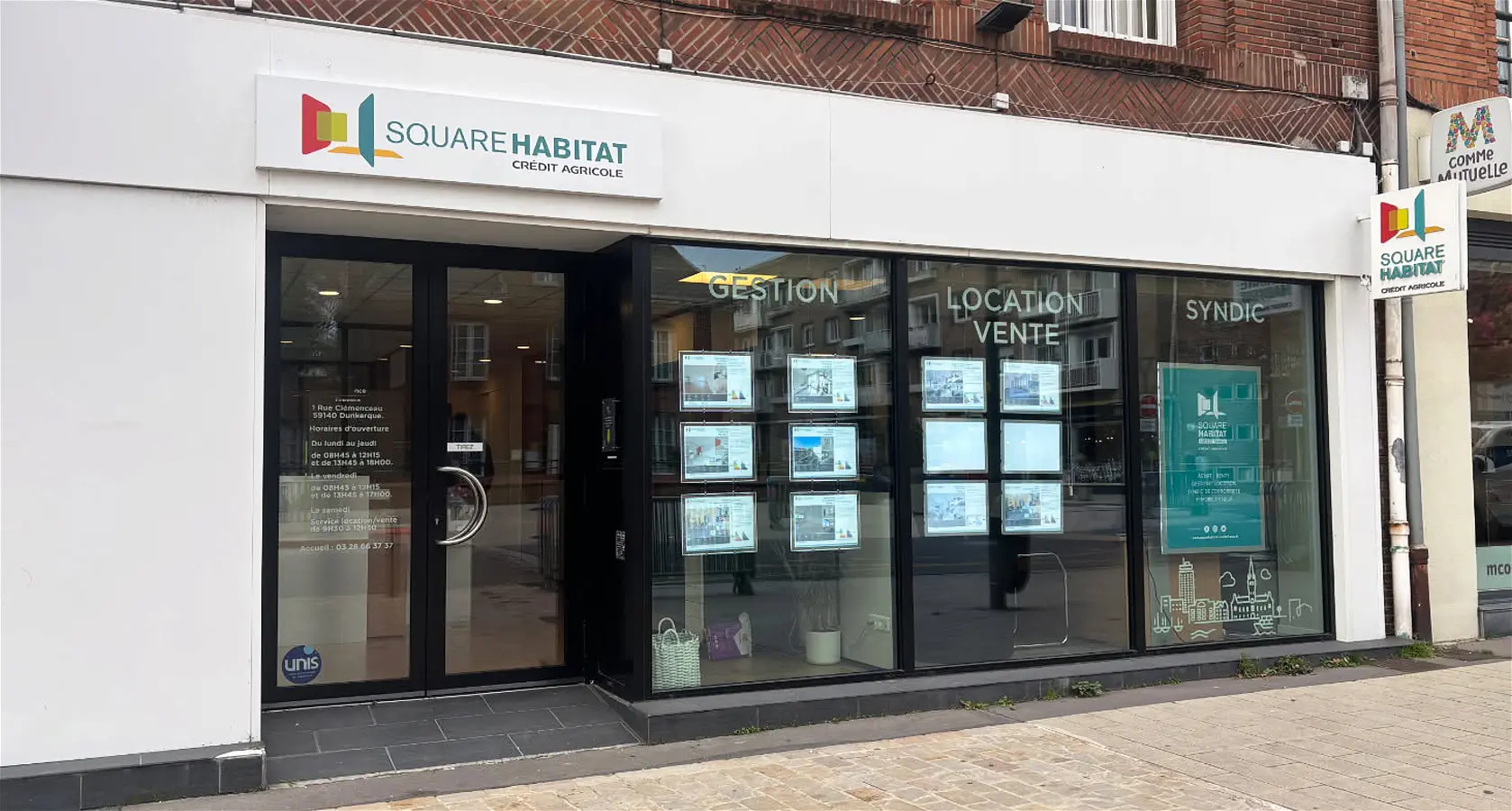 Agence immobilière Dunkerque Centre Square Habitat