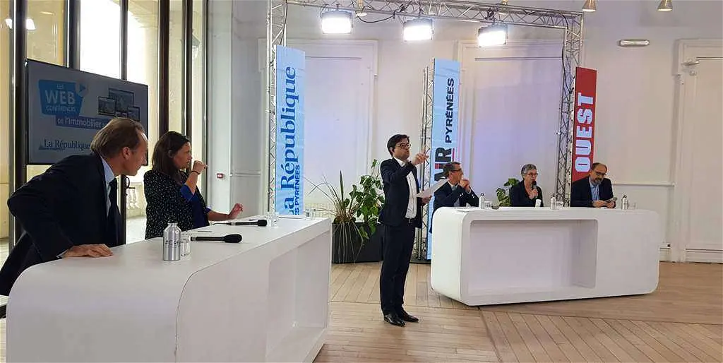 Web conférence de l'immobilier en Béarn