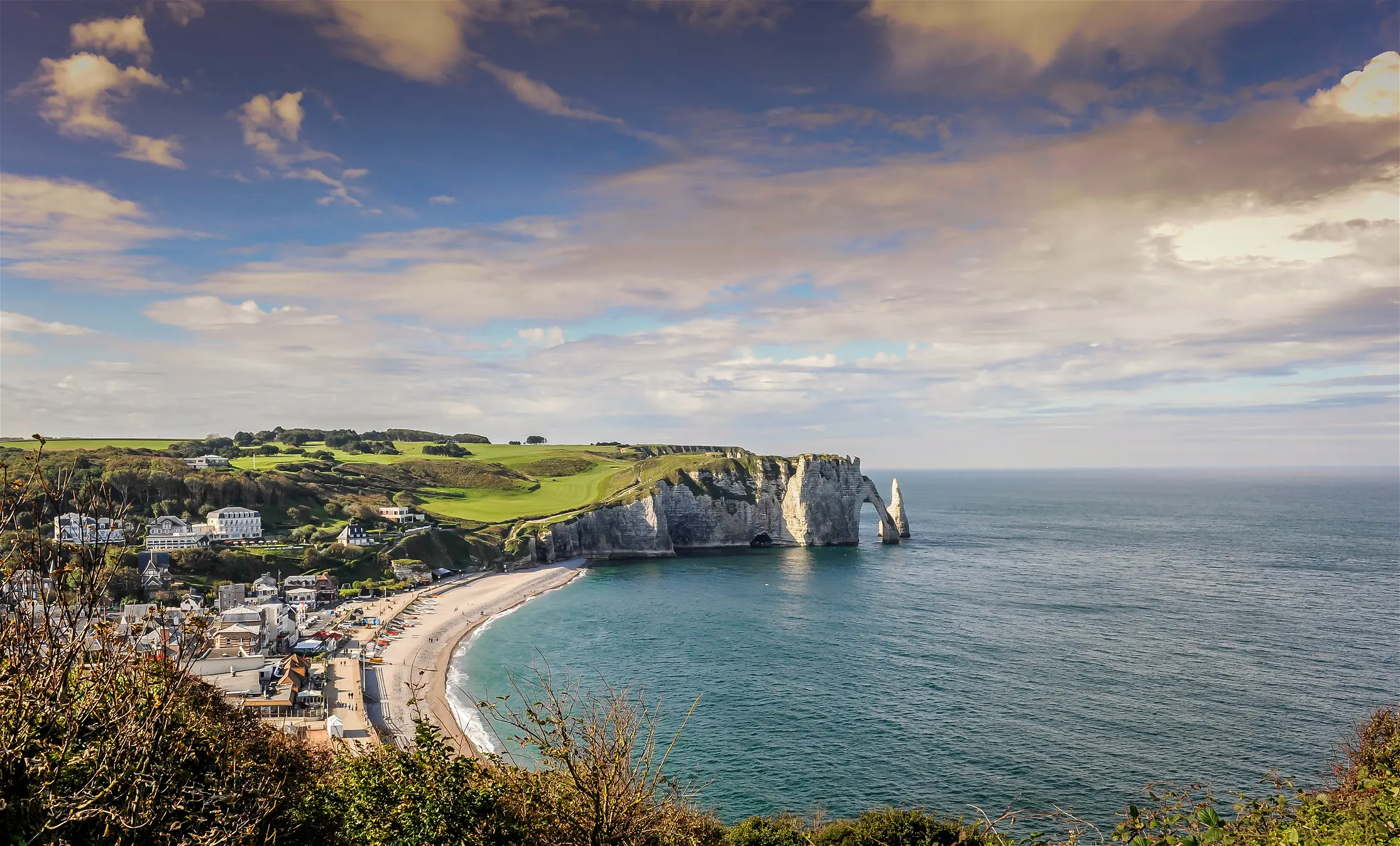 Maisons et appartements avec vue sur mer en Normandie