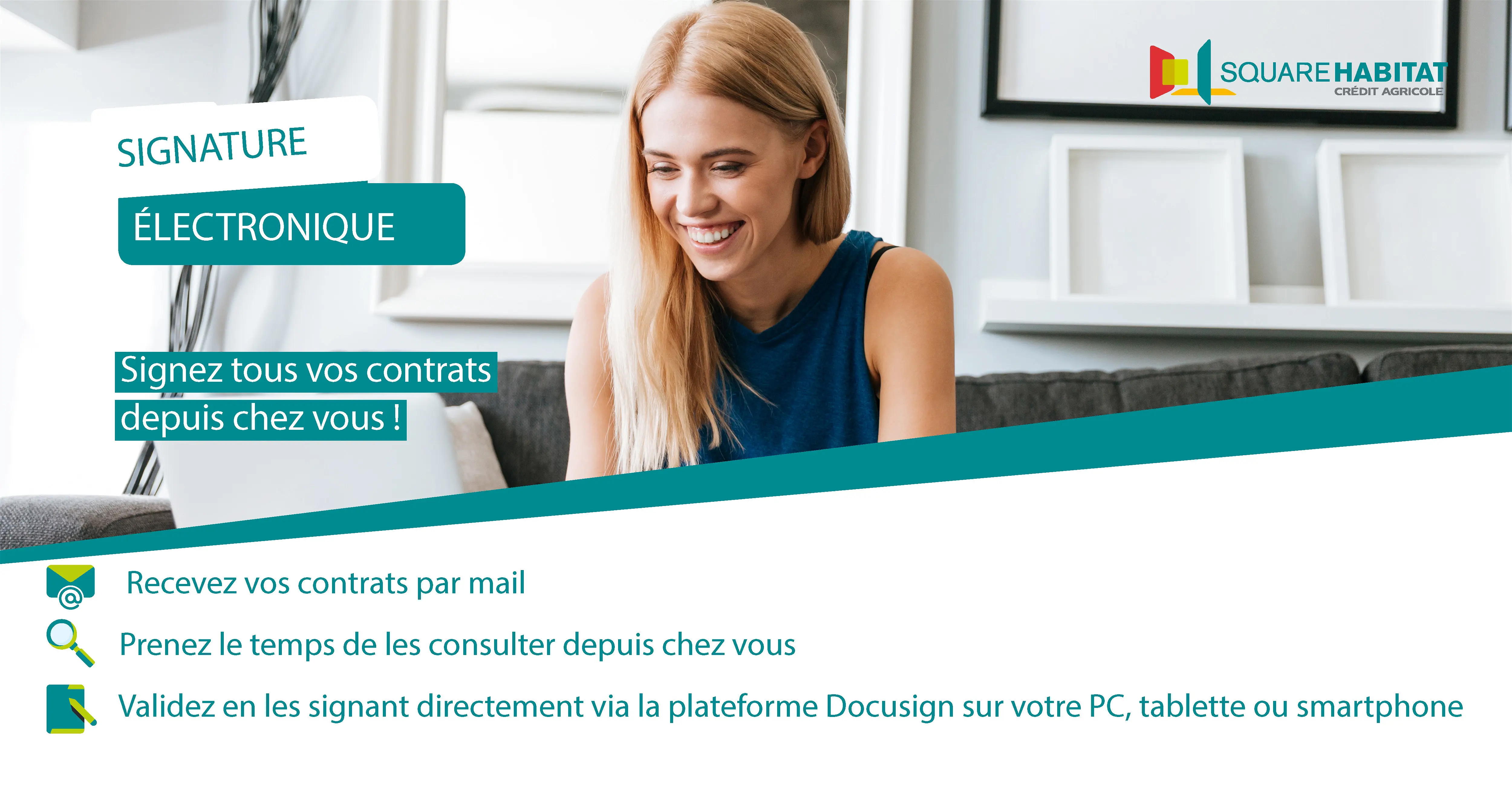 La signature électronique fait son arrivée chez Square Habitat