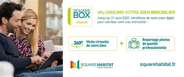 Lancement de la visite virtuelle pour la vente !